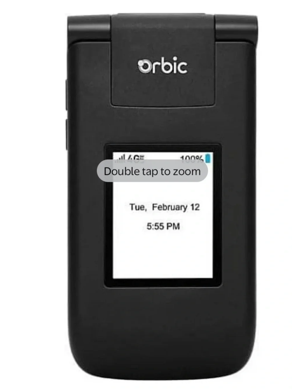 Verizon Orbic Journey V Flip Phone 4G LTE Postpaid Device – 2.8